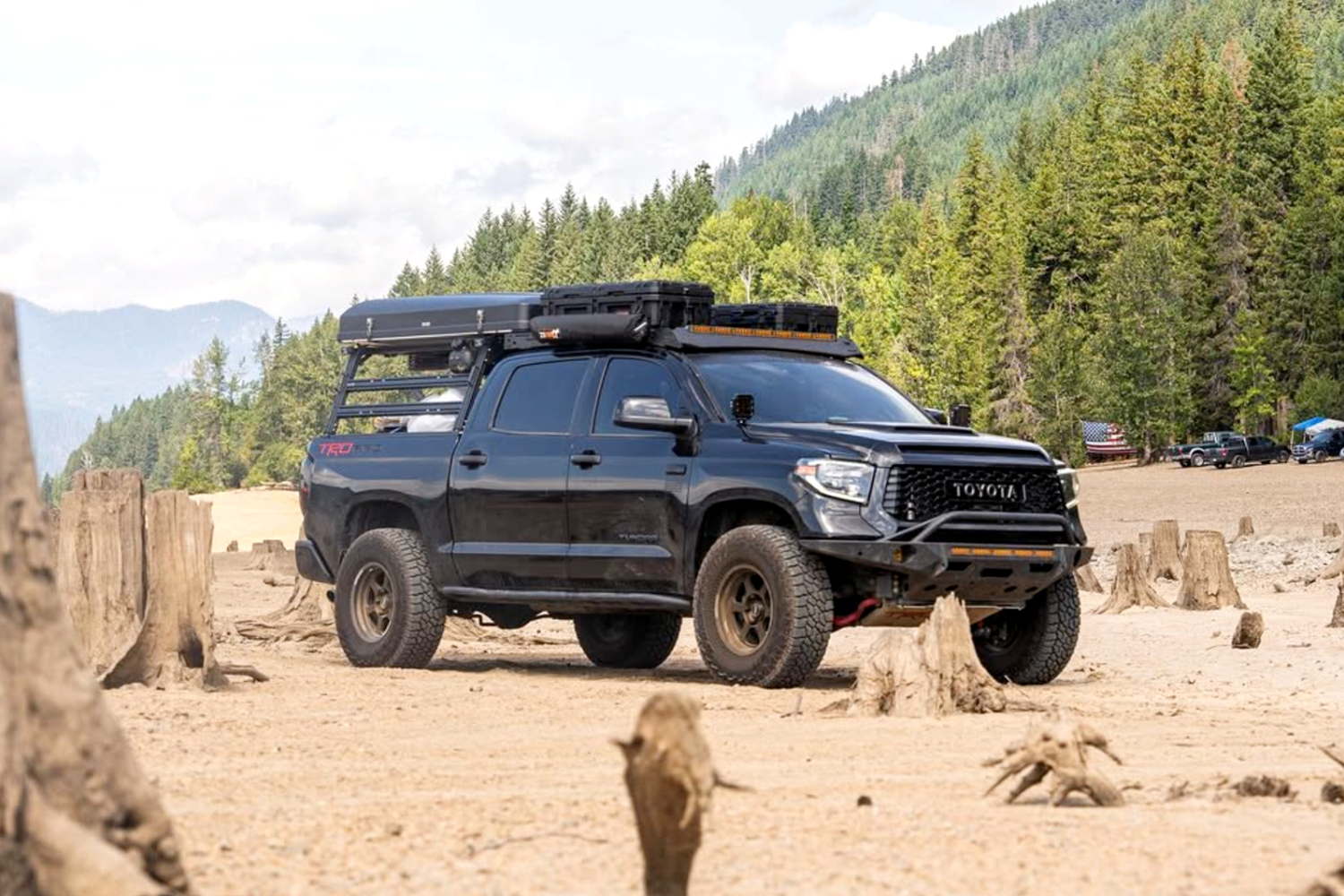David Moon's Midnight Black 2021 Toyota Tundra TRD Pro: A